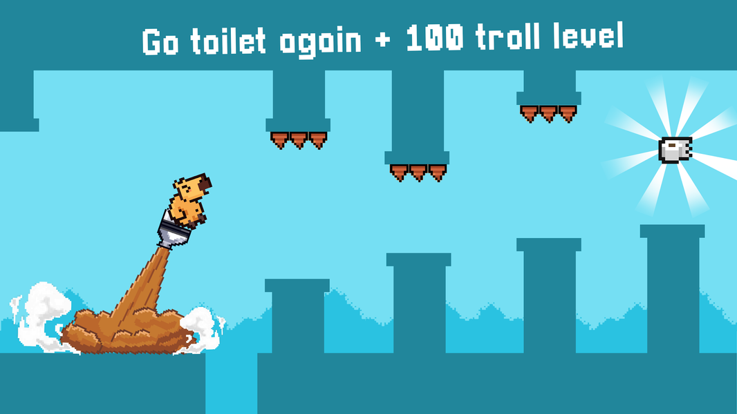 Run Again: Troll Level - Gameplay image of android game