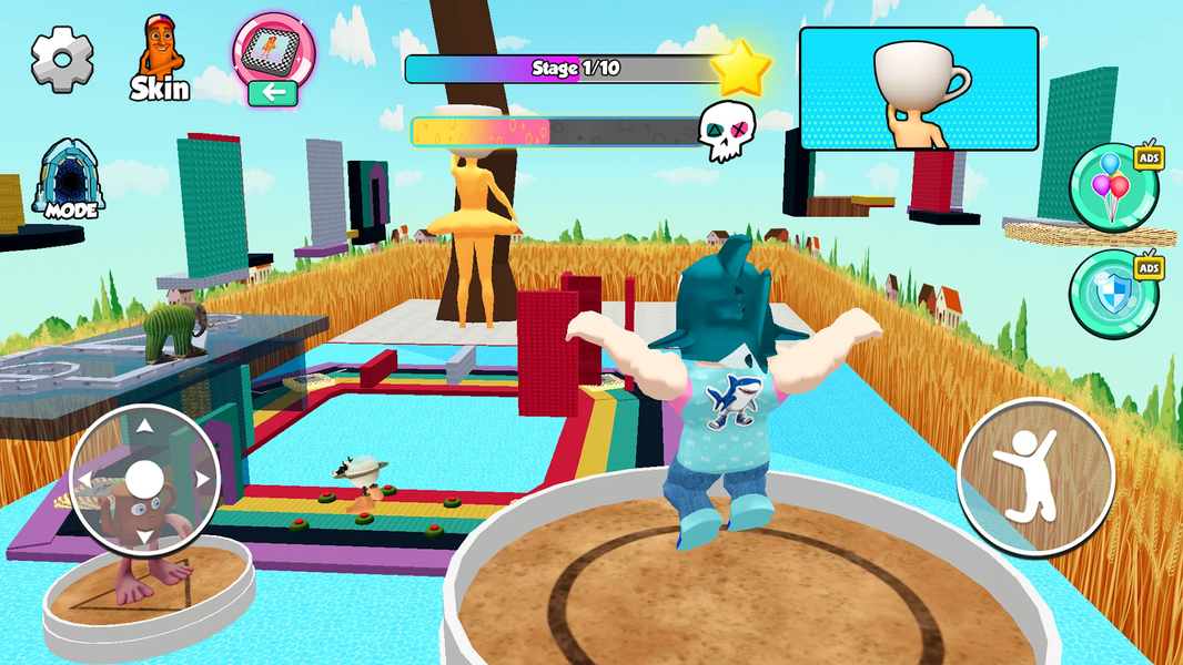 Brain IQ Tower: Troll Obby - عکس بازی موبایلی اندروید