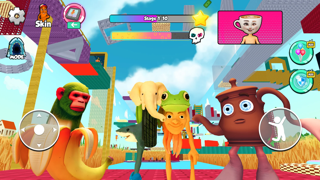 Brain IQ Tower: Troll Obby - عکس بازی موبایلی اندروید