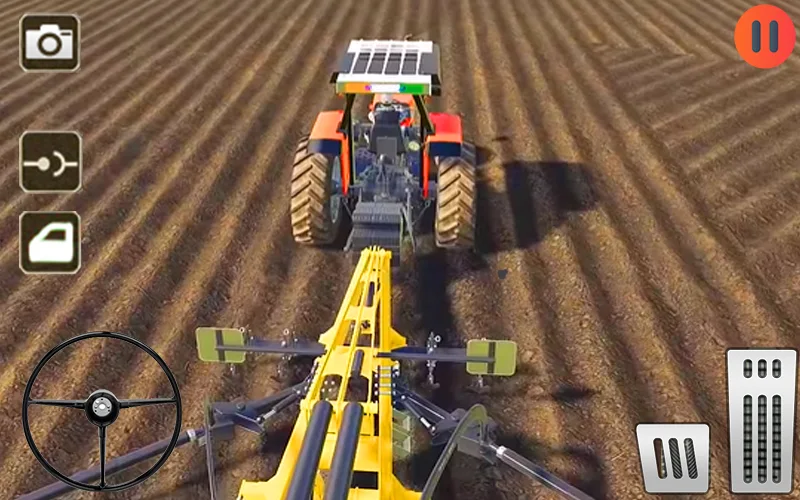 Rural Tractor Farming Sim - Gameplay image of android game