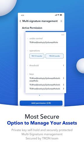 TronLink Pro - کیف پول ترون لینک - Image screenshot of android app