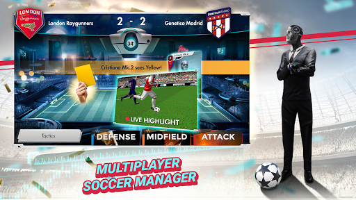 Futuball - Football Manager - Gameplay image of android game