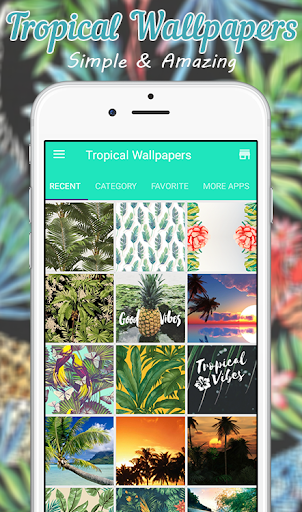 Tropical Wallpaper - Image screenshot of android app