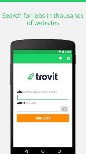 Find job offers - Trovit Jobs - عکس برنامه موبایلی اندروید