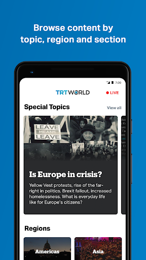 TRT World - Image screenshot of android app