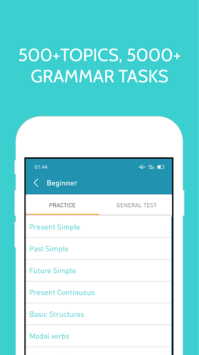 English Grammar Test - Image screenshot of android app