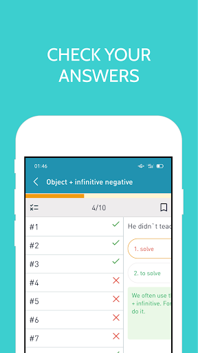 English Grammar Test - عکس برنامه موبایلی اندروید