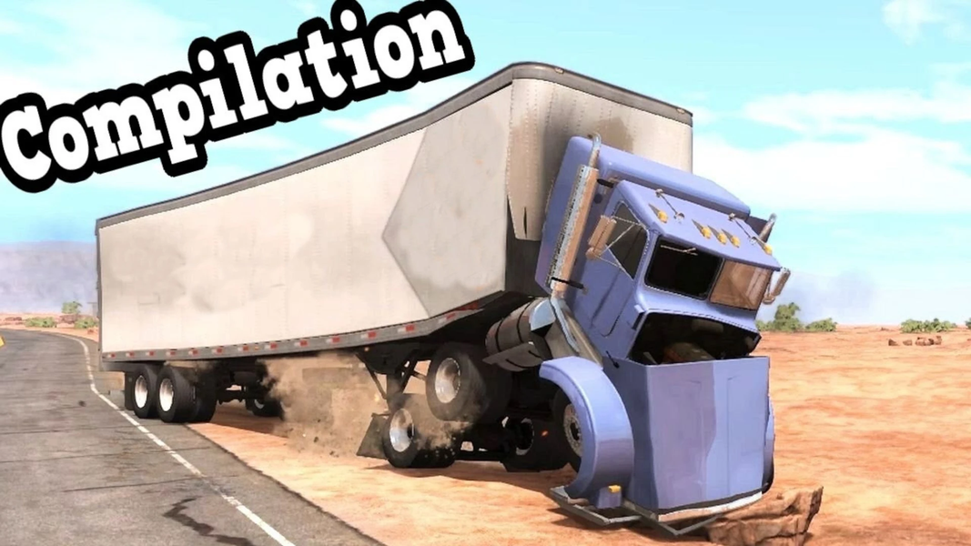 Truck Crash Car Beam Game - عکس بازی موبایلی اندروید