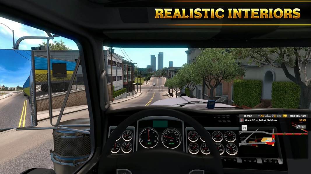 Truck Sim ۲۰۲۳: Transporter - عکس بازی موبایلی اندروید