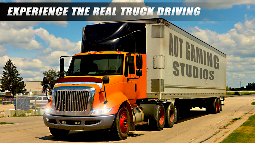 Euro Truck Driver Simulator 3D - Gameplay image of android game