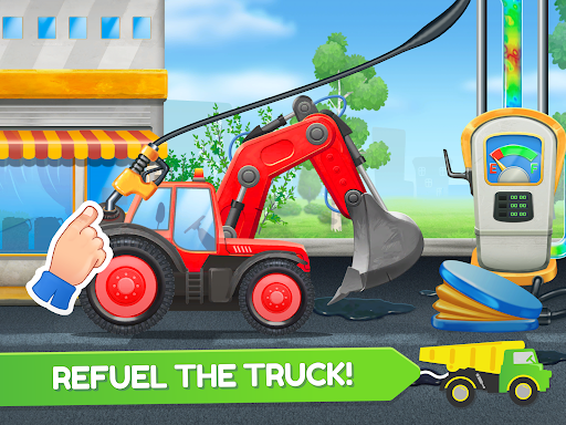 Build a House: Building Trucks - عکس بازی موبایلی اندروید