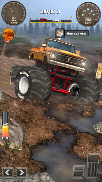 Mud Distance Driving - عکس بازی موبایلی اندروید