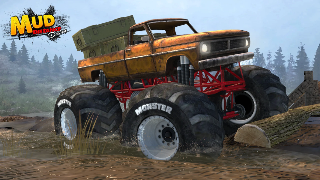 Mud Distance Driving - عکس بازی موبایلی اندروید
