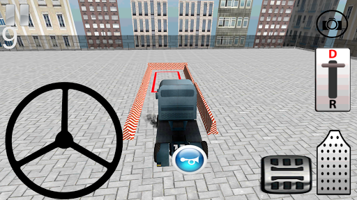 Truck Parking Game 3D - Gameplay image of android game
