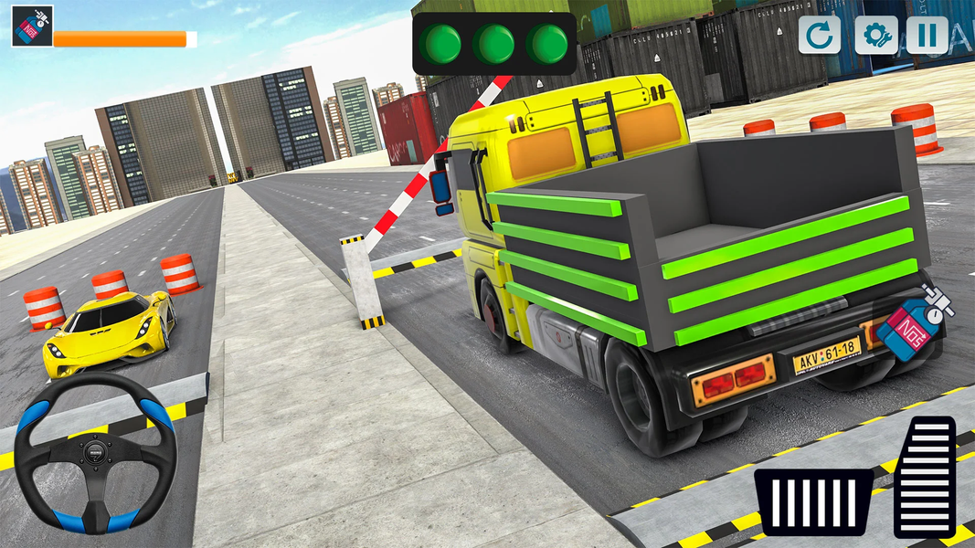 Truck Parking Truck Games 3D - عکس بازی موبایلی اندروید