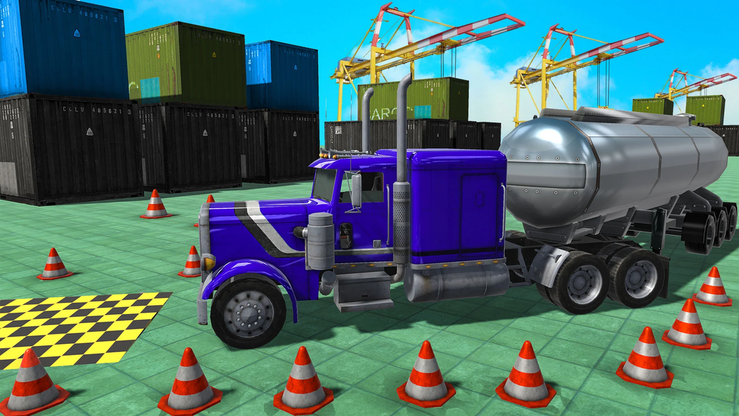 Truck Parking Truck Games 3D - عکس بازی موبایلی اندروید