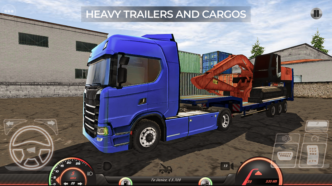 Truck Sim 2025 - عکس بازی موبایلی اندروید