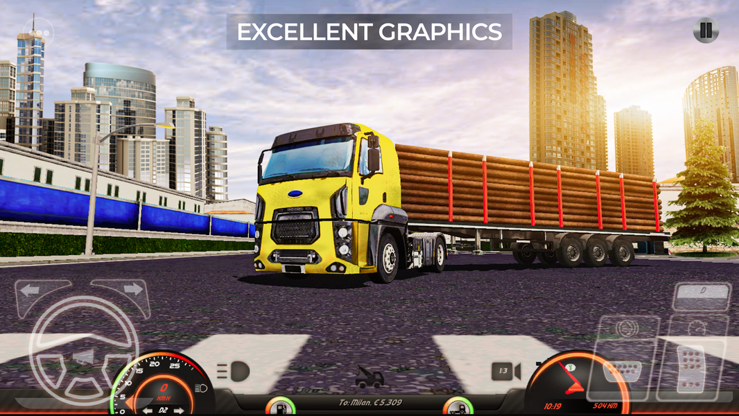 Truck Sim 2025 - عکس بازی موبایلی اندروید