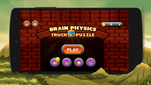 Brain Physics Truck Puzzle - عکس برنامه موبایلی اندروید