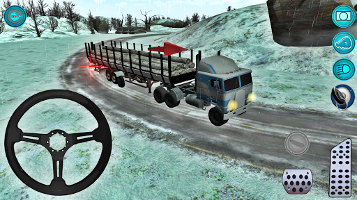 Ormanda Eski Tır ile Yük Taşı - Gameplay image of android game