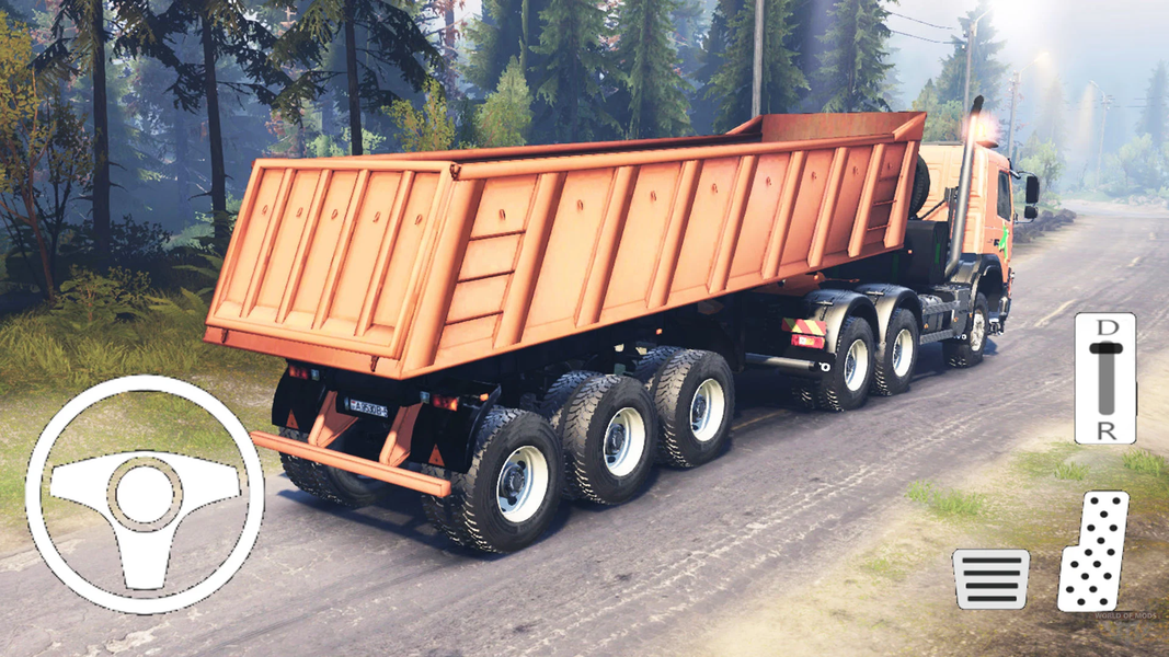 Euro Truck Cargo Simulation 20 - Gameplay image of android game