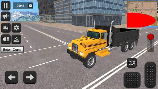 Truck Crane Factory Simulation - عکس بازی موبایلی اندروید