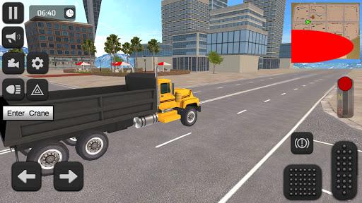 Truck Crane Factory Simulation - عکس بازی موبایلی اندروید