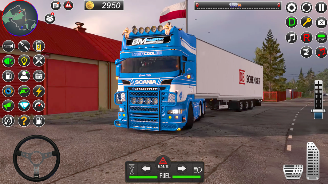 Euro Cargo Truck Game ۳D - عکس بازی موبایلی اندروید
