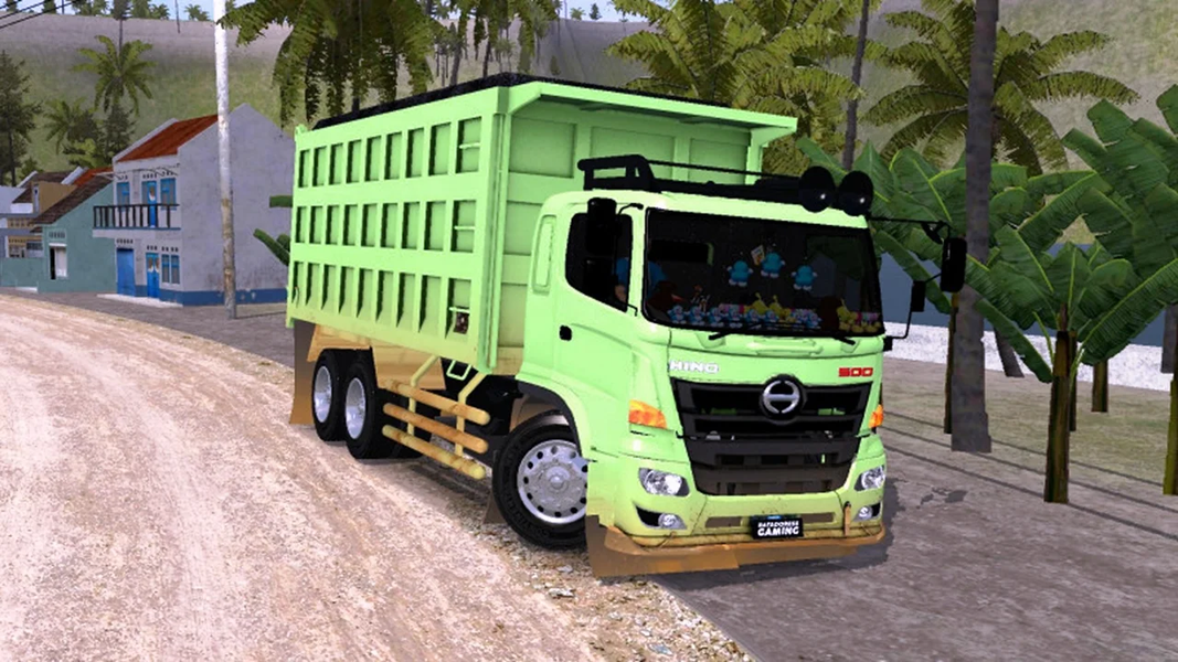 Mod Bussid Hino 500 Truck Dump - Image screenshot of android app