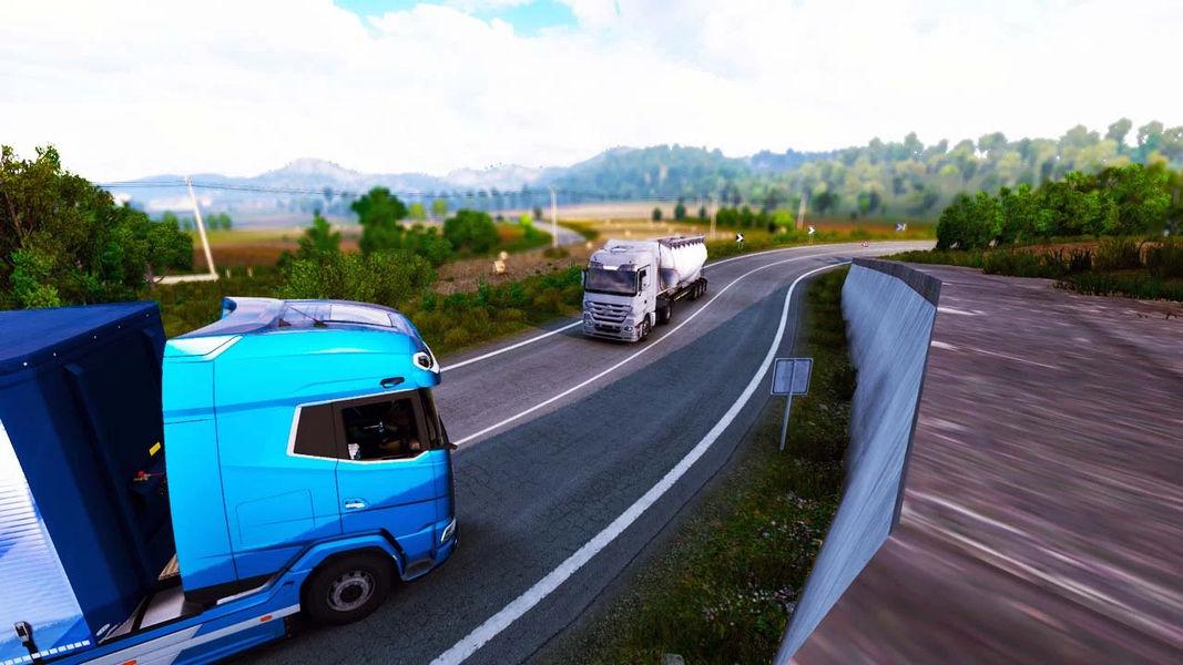 City Truck Simulatör - Gameplay image of android game