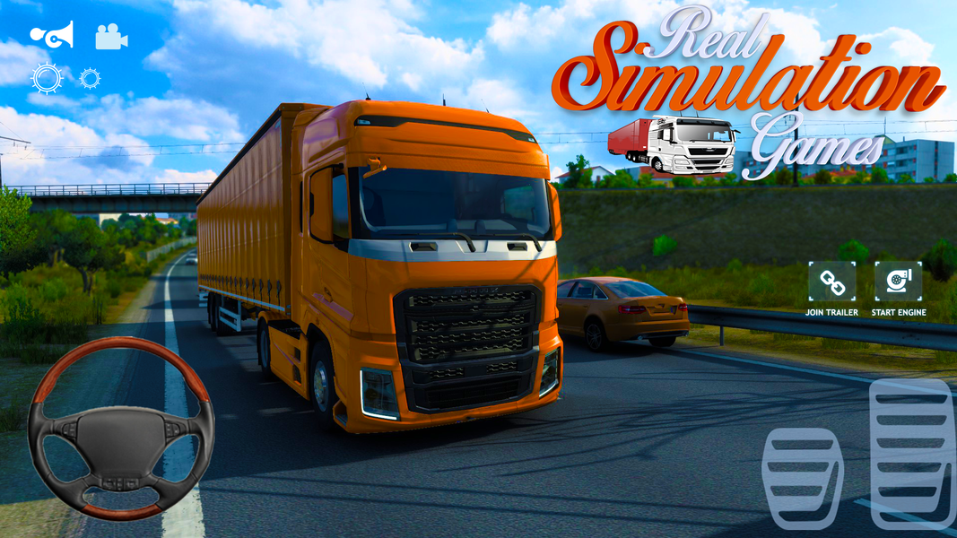 Truck Simulator Offroad 3 - عکس بازی موبایلی اندروید