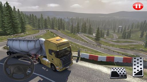 Ultimate Truck Simulator Cargo - Gameplay image of android game