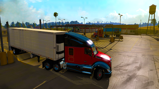 3D Truck Traffic Simulator Real - عکس بازی موبایلی اندروید