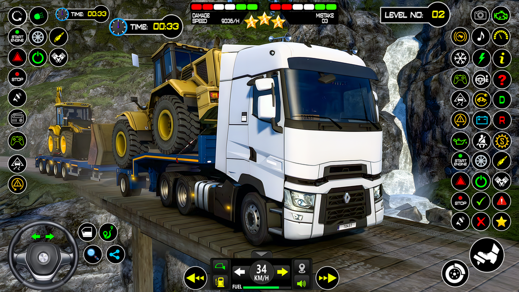 Cargo Simulator: 3d Truck Game - Gameplay image of android game