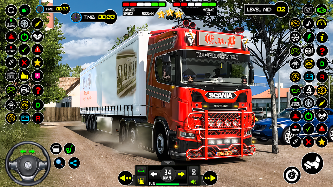 Cargo Simulator: 3d Truck Game - Gameplay image of android game