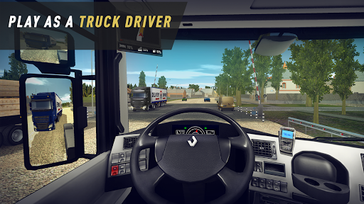 Truck World: Euro Simulator - Gameplay image of android game