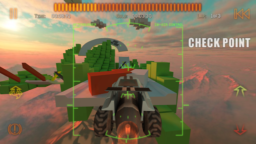 Jet Car Stunts 2 - Gameplay image of android game
