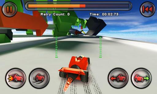 Jet Car Stunts Lite - Gameplay image of android game