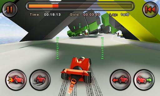 Jet Car Stunts Lite - Gameplay image of android game