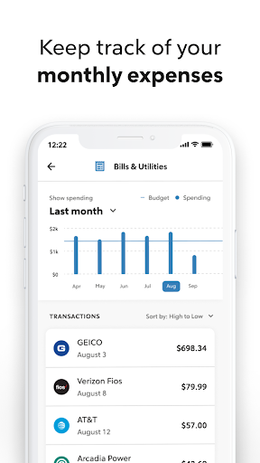 Rocket Money - Bills & Budgets - Image screenshot of android app