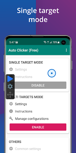 Auto Clicker – کلیک خودکار اتوکلیکر - Image screenshot of android app