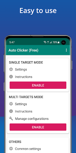 Auto Clicker – کلیک خودکار اتوکلیکر - عکس برنامه موبایلی اندروید