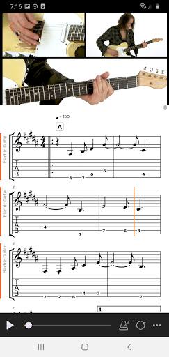 TrueFire Guitar Lessons - Image screenshot of android app