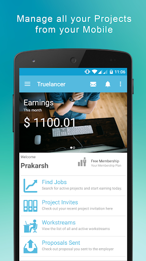 Truelancer: Freelance Work App - عکس برنامه موبایلی اندروید