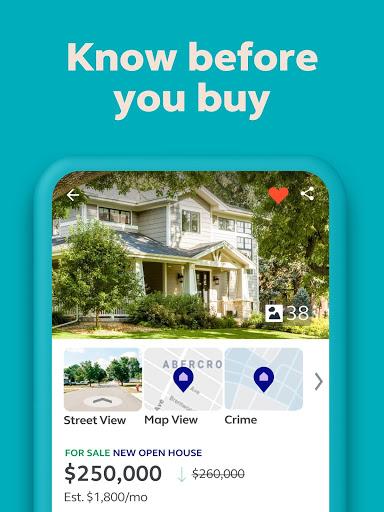 Trulia: Homes For Sale & Rent - Image screenshot of android app