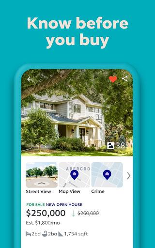Trulia: Homes For Sale & Rent - Image screenshot of android app