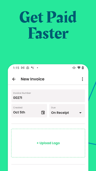 TrulySmall Business Invoices - Image screenshot of android app