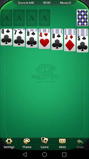 Solitaire Daily Challenges - Gameplay image of android game