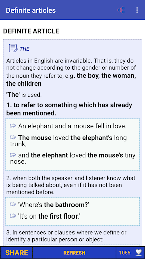 English Grammar in Use & Test - Image screenshot of android app