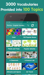 English vocabulary by picture - Image screenshot of android app